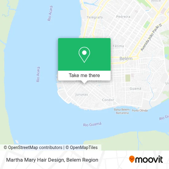 Martha Mary Hair Design map