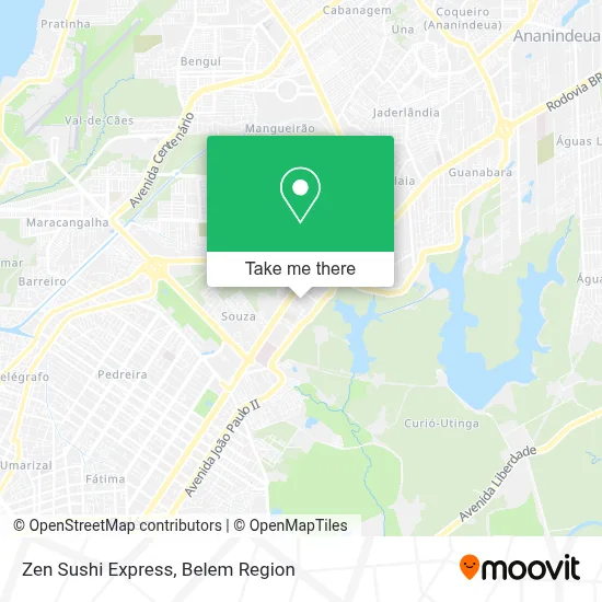 Zen Sushi Express map