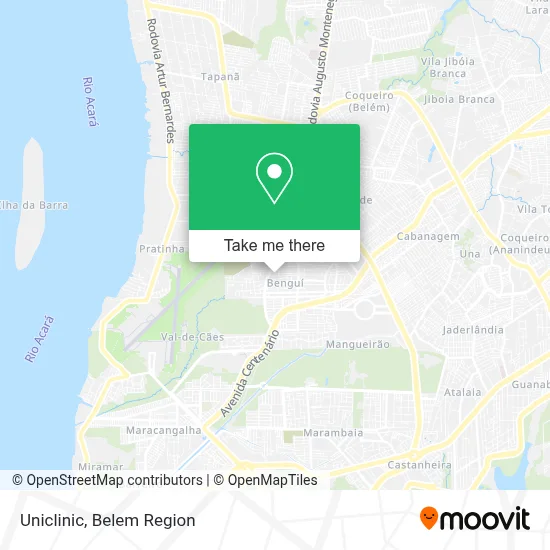 Uniclinic map