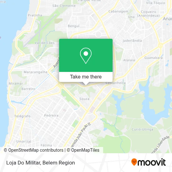 Loja Do Militar map