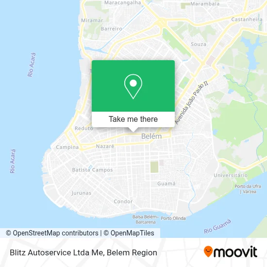 Blitz Autoservice Ltda Me map