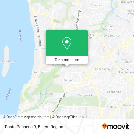 Posto Pacheco 9 map