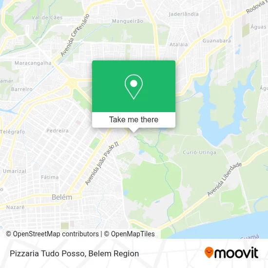Pizzaria Tudo Posso map