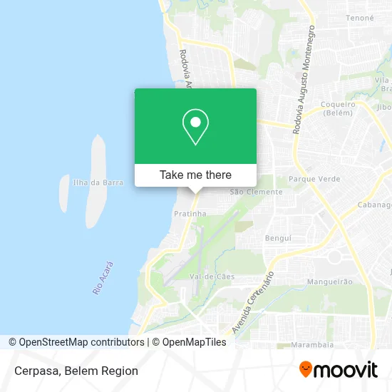 Cerpasa map