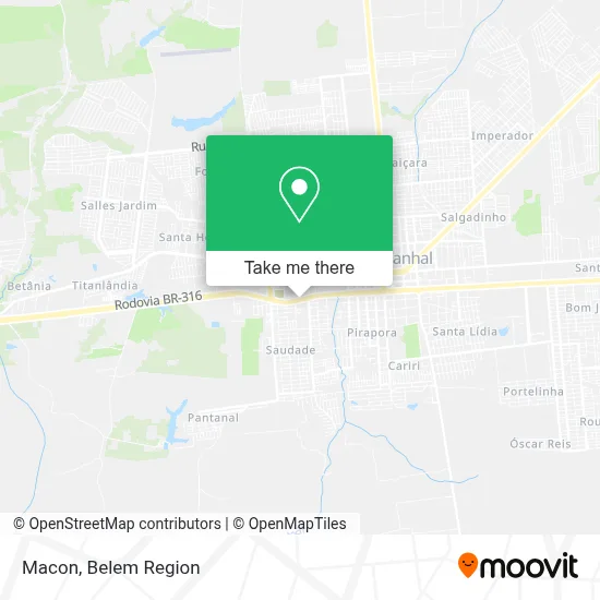 Macon map