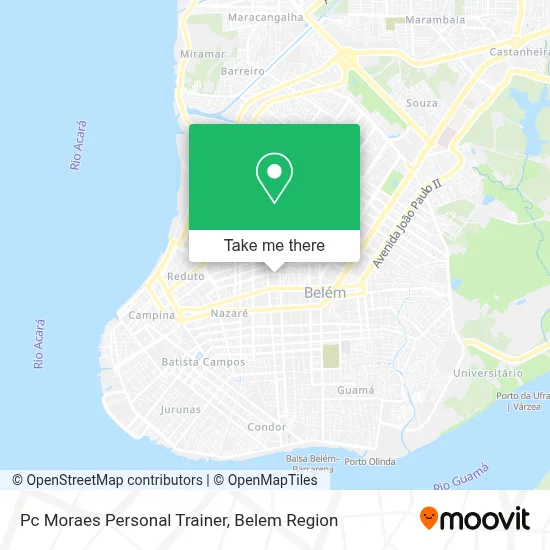 Pc Moraes Personal Trainer map