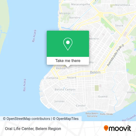 Oral Life Center map