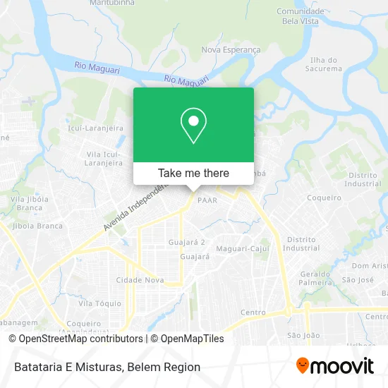Batataria E Misturas map