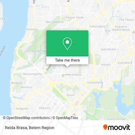 Reida Brasa map