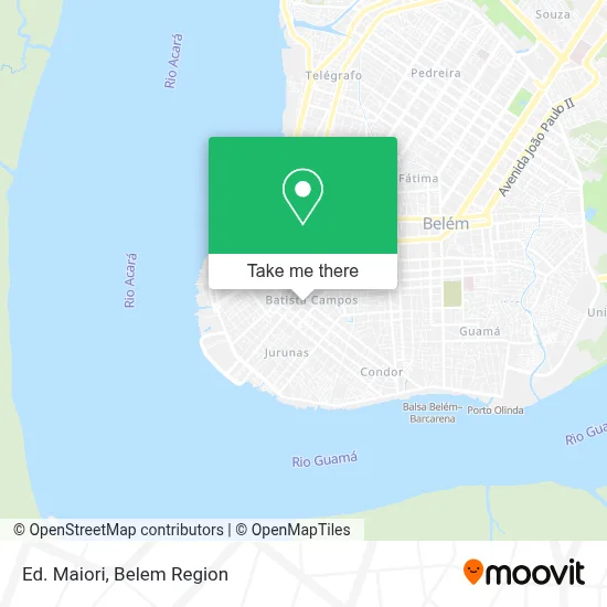 Ed. Maiori map