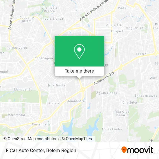 F Car Auto Center map