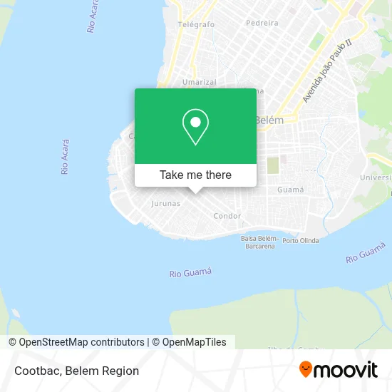 Cootbac map