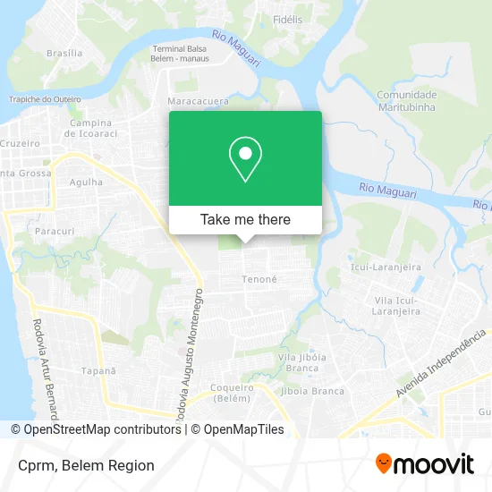 Cprm map