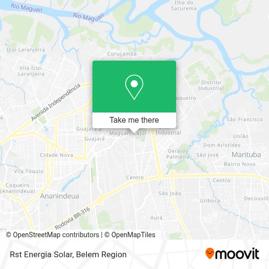 Rst Energia Solar map