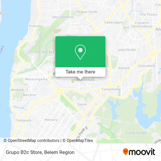 Grupo B2c Store map