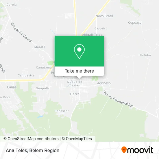 Ana Teles map