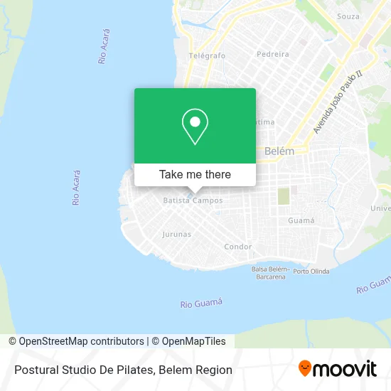 Postural Studio  De Pilates map