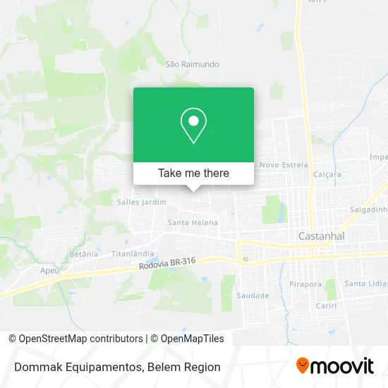 Dommak Equipamentos map