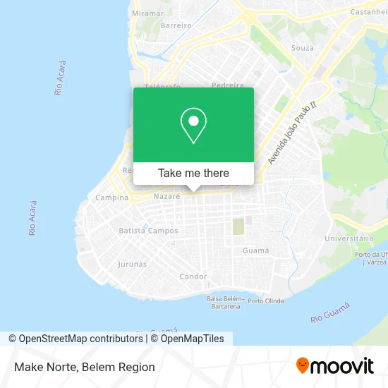 Make Norte map