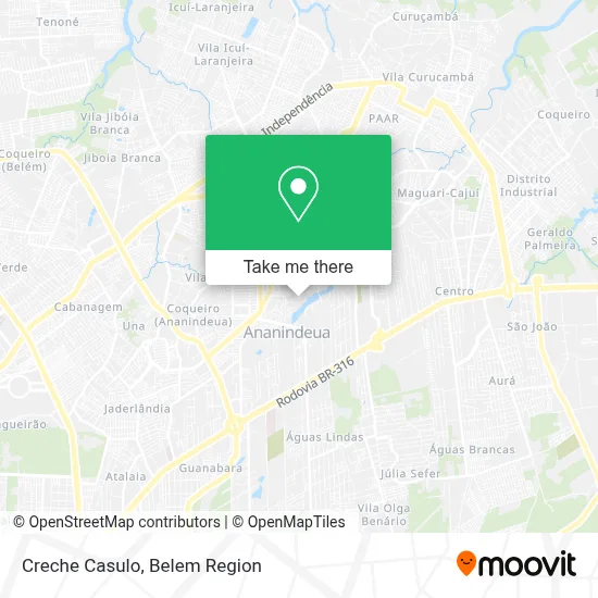 Creche Casulo map