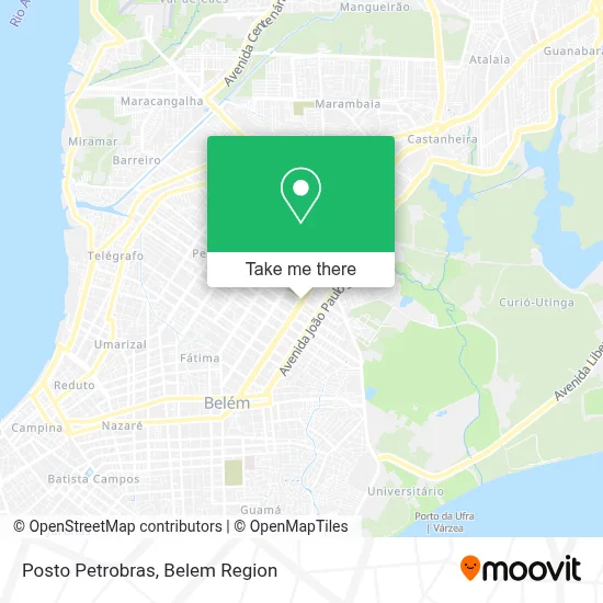 Posto Petrobras map