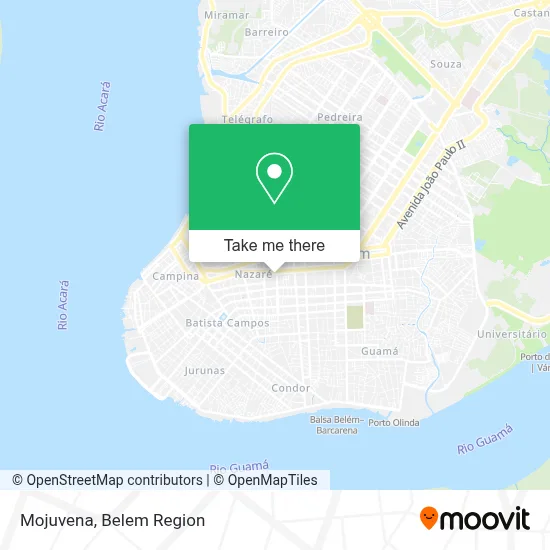 Mojuvena map
