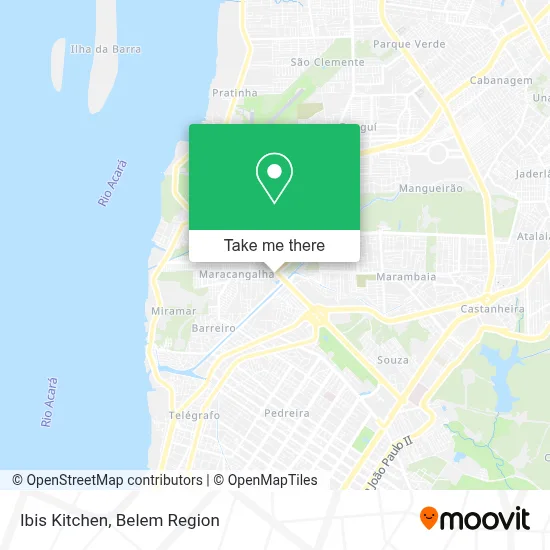Ibis Kitchen map