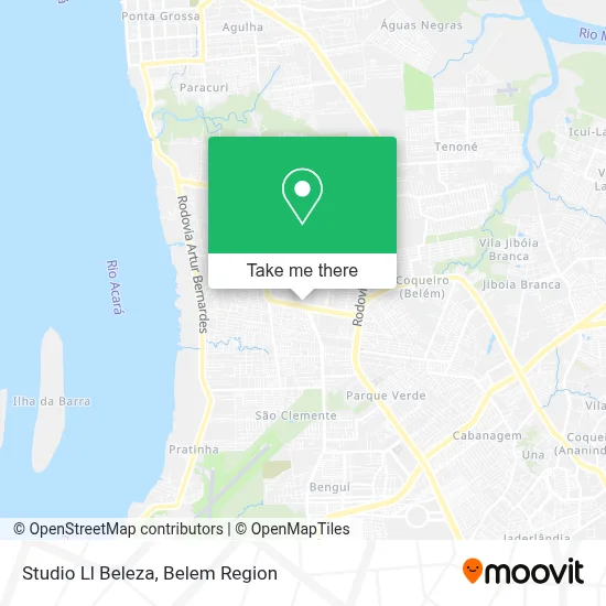 Studio Ll Beleza map