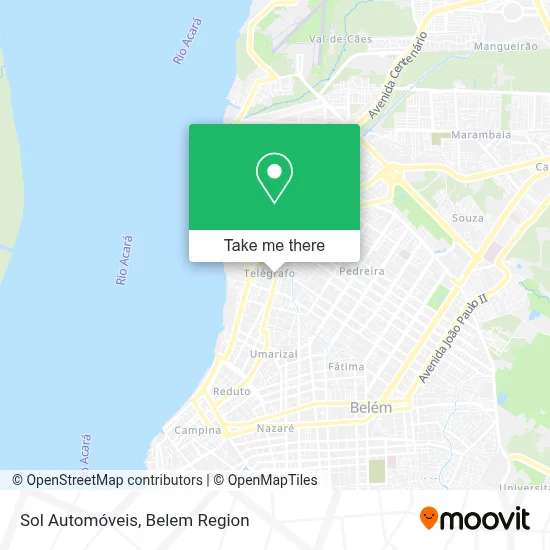 Sol Automóveis map