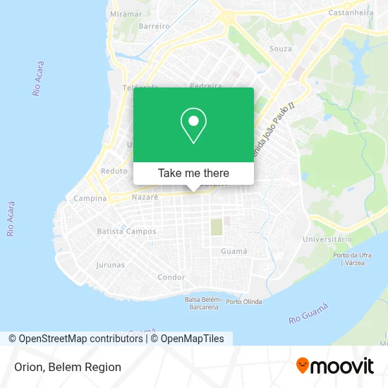 Orion map