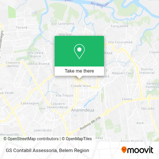 GS Contabil Assessoria map