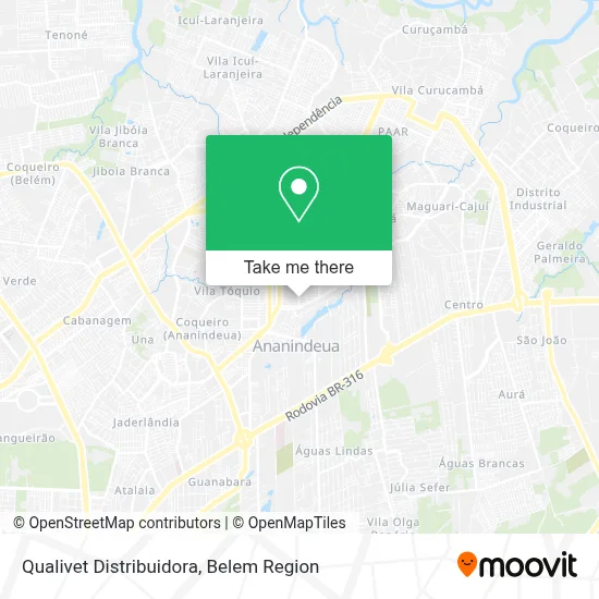 Qualivet Distribuidora map