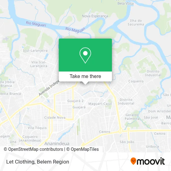 Let Clothing map