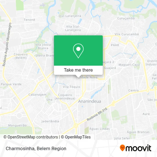 Charmosinha map