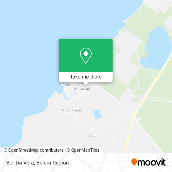 Bar Da Vera map