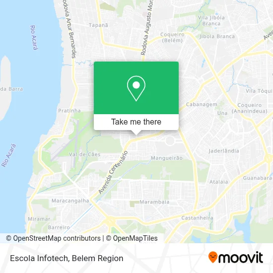 Escola Infotech map