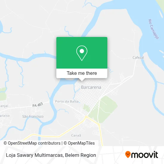 Loja Sawary Multimarcas map