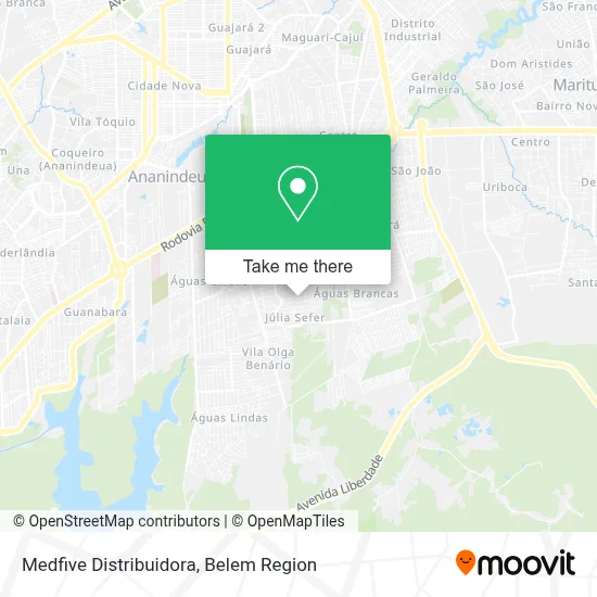 Medfive Distribuidora map