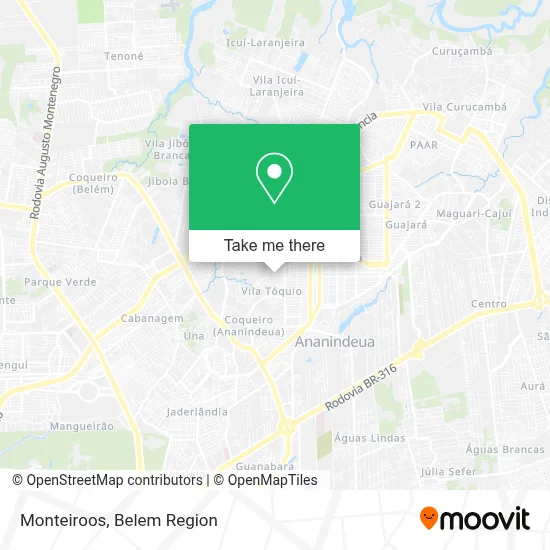 Monteiroos map