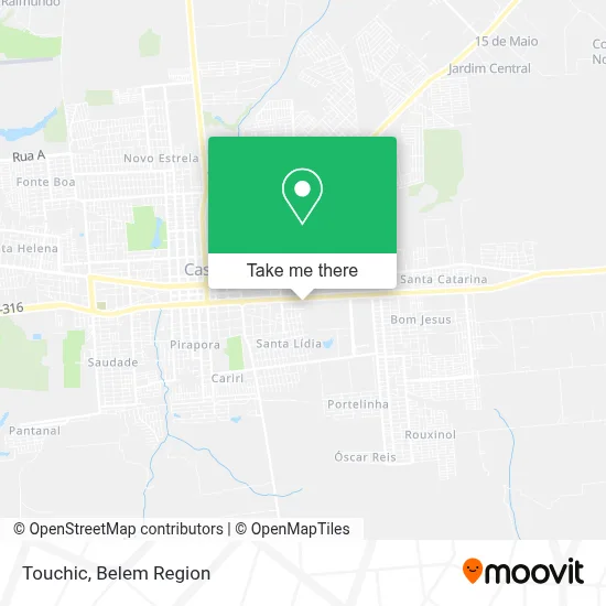 Touchic map