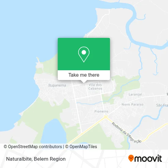 Naturalbite map