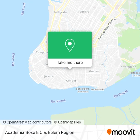 Academia Boxe E Cia map