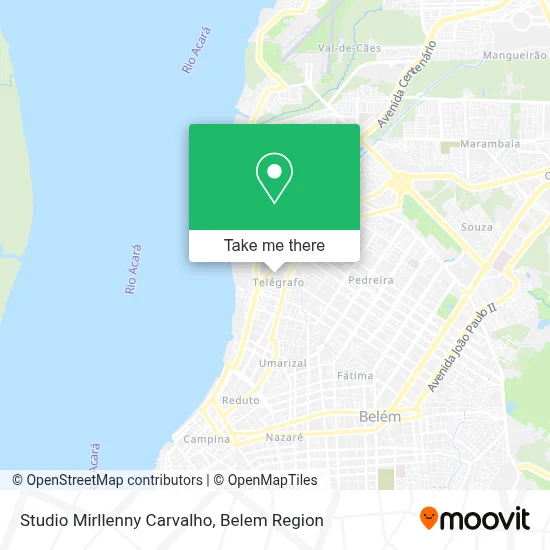 Studio Mirllenny Carvalho map