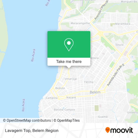 Lavagem Top map