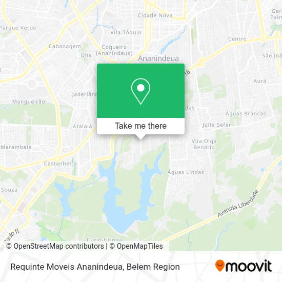 Requinte Moveis Ananindeua map