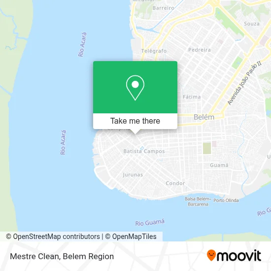 Mestre Clean map