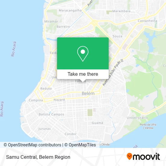 Samu Central map