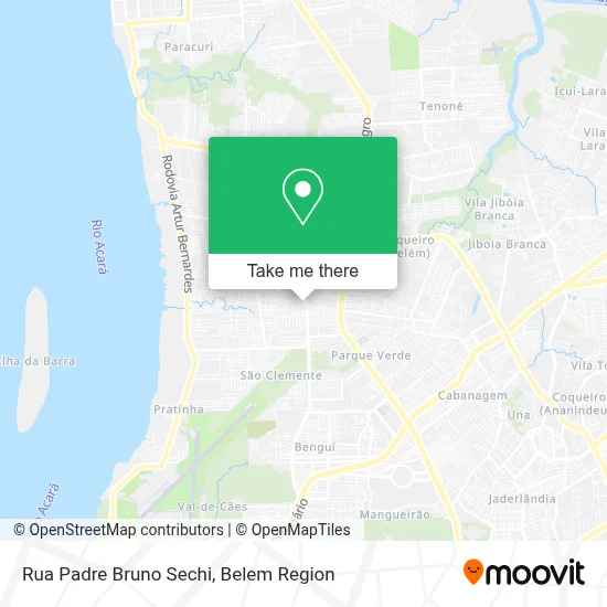 Rua Padre Bruno Sechi map