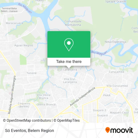 Só Eventos map
