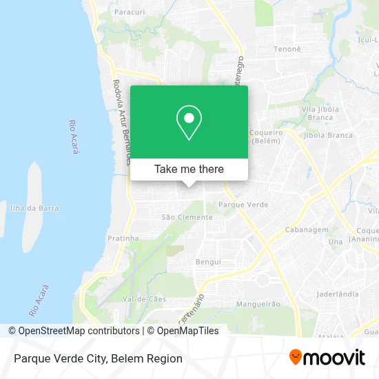 Parque Verde City map